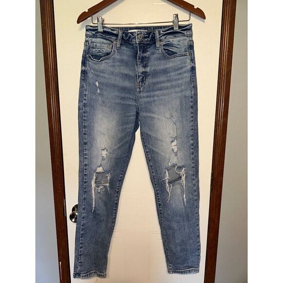 EUNINA Tobi Super High Rise Ankle Length Mom Jean  Size 9 - Picture 1 of 13